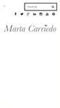 Mobile Screenshot of martacarriedo.com